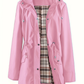 💐60% OFF🌧️🧥Women's Checkered Lining Waterproof Windbreaker