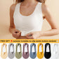 ⏳LAST DAY SALE ONLY 8.99!!👍✨Cross Back Front Closure Wireless Posture Support Bra– All-Day Comfort, Breathable & Summer-Ready 💕