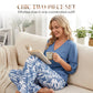 🥳2026 HOT SALE 50% OFF! 🥳 💞Women's V-Neck Blouse & Printed Wide-Leg Pants Set
