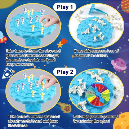 ✨Balance Spaceman Stacking Game – Interactive STEM Toy for Kids & Parents✨