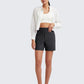 ⏳LAST DAY SALE: ONLY ￡11.99!!✨Women's Everyday High-Waisted Athletic Shorts – Lightweight & Breathable with Functional Pockets 🌿