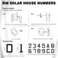 🔥Last Day 75% OFF🔥Solar Lighted House Numbers LED Numbers, Waterproof for Outside