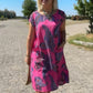 Printed Linen-Cotton Dress🥰HOT SALE -49% OFF