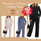 🔥LAST DAY SALE 70% OFF👍✨Women's 2026 UK Casual Crew Neck Top & Drawstring Pants Set
