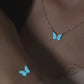 🦋Blue Butterfly Necklace – Radiant elegance in a trendy style, a delicate design for everyday wear 💎✨