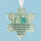 🎁Buy 2 Get 1 Free 🌊Snowflake-Shaped Sea Glass Friendship Decor❄✨Shaped by Nature & Crafted by Hand!