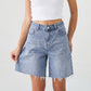 👖 50% OFF NOW!🌞Women's Classy Mid-Rise Tassel Hem Baggy Denim Short– Breathable, Versatile & a Perfect Summer Wardrobe Essential 👚✨