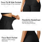 ⏳LAST DAY SALE ONLY￡11.99!!🌸Women's High-Waisted Wide Leg Cropped Capri Pants Pocket Yoga Leggings