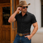 🏆Men's Stretch Dress Shirts Short Sleeve Slim Fit Business Casual Button Down Shirts