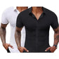 🏆Men's Stretch Dress Shirts Short Sleeve Slim Fit Business Casual Button Down Shirts