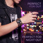 ⏰🎉Limited-time Offer: 50% OFF!🎉—Glow-in-the-Dark 12 Leather Zodiac Bracelet for Men and Women(6.9/8.1in)