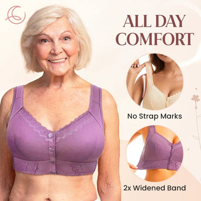 🌸BUY 2 GET 1 FREE - ADD 3 TO CART!!!🌸2026 New Front Closure Breathable Bra for Seniors🌹