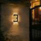 🔥Last Day 75% OFF🔥Solar Lighted House Numbers LED Numbers, Waterproof for Outside