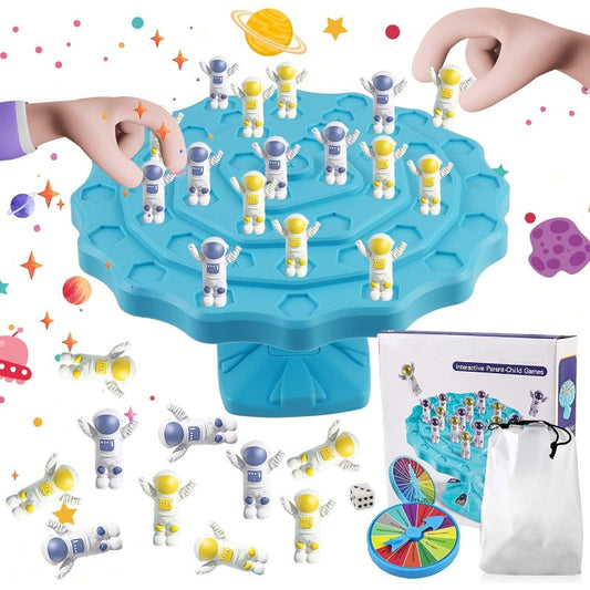 ✨Balance Spaceman Stacking Game – Interactive STEM Toy for Kids & Parents✨