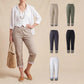 👖 LIMITED-TIME 50% OFF! ✨Women Casual Slim Fit Cropped Pants