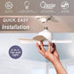 ⏳Limited-time Special Price:£ 15.99❄️❄️40W LED Ceiling Fan Light 20.5in with Remote Control - E27 & B22 Adapter | Quiet Fan Light for Bedroom, Kitchen, Garage😴