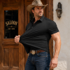 🏆Men's Stretch Dress Shirts Short Sleeve Slim Fit Business Casual Button Down Shirts