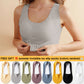 ⏳LAST DAY SALE ONLY 8.99!!👍✨Cross Back Front Closure Wireless Posture Support Bra– All-Day Comfort, Breathable & Summer-Ready 💕