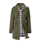 💐60% OFF🌧️🧥Women's Checkered Lining Waterproof Windbreaker