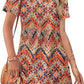 ⏰2026 Hot Sale 50% OFF💃Women's Casual V Neck Vacation Midi Dress With Pockets