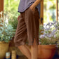📢Limited-time Hot Sales - Just ￡10.99🥰👖Women's Casual Solid Color Pocket Capri Pants
