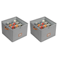 👟 50% OFF NOW!📦Shoe Storage Box for Closet Foldable Organiser with Clear Lid & Reinforced Handles Fits 16-Pair Slippers Space-Saving Bin for Closet Organisation✨