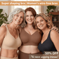 🏆Last Day Sale 50% OFF🔥Wirefree Full-Coverage Support Bra Padded Gentle Uplift All-Day Comfort👍No More Sagging Breasts