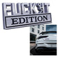 🚗🔥FUCK IT Edition Emblem | Car Decal Accessory
