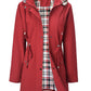 💐60% OFF🌧️🧥Women's Checkered Lining Waterproof Windbreaker