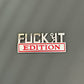 🚗🔥FUCK IT Edition Emblem | Car Decal Accessory