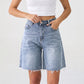 👖 50% OFF NOW!🌞Women's Classy Mid-Rise Tassel Hem Baggy Denim Short– Breathable, Versatile & a Perfect Summer Wardrobe Essential 👚✨
