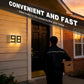 🔥Last Day 75% OFF🔥Solar Lighted House Numbers LED Numbers, Waterproof for Outside