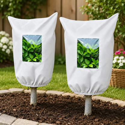 ⏳Time-Limited Special⏰WINTER GARDEN ESSENTIAL | Plant Frost Protection Cover – Breathable Reusable Cover for Shrubs, Pots & Young Trees
