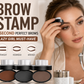 ✨Buy 1 Get 1 Free 🖌️50K+ Sold!!!🖤Eyebrow Stamp Powder Kit with Applicator Brush,  Waterproof Long Lasting 24H Wear Eyebrow Makeup
