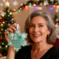 🎁Buy 2 Get 1 Free 🌊Snowflake-Shaped Sea Glass Friendship Decor❄✨Shaped by Nature & Crafted by Hand!
