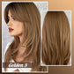 🎉Last Day Sale 49% Off🎉Wig long hair Layered Bangs Wigs