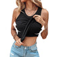 ⏰LAST DAY SPECIAL PRICE: ￡8.99!!🔥Ribbed Stretchy Tank Top with Shelf Bra