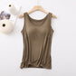 ⏳LAST DAY SALE ONLY￡8.99!!🌿Soft Built-In Bra Tank Top for Women