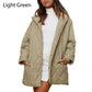 🌸Limited time 50% DISCOUNT💕Women's Winter Trendy Lightweight Hooded Quilted Jacket