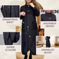 49% OFF🔥🔥Mockneck Long Sleeve Dress with Drawstring