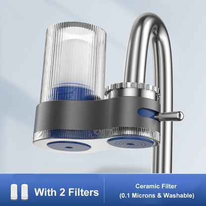 ⏳Time-limited Special💧Faucet Water Purifier with Adapters