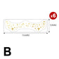 6PCS Freckle Facial Tattoo Stickers