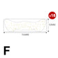 6PCS Freckle Facial Tattoo Stickers