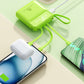 ✨45% off✨20000mAh Portable Charger with 4 Built-in Cables