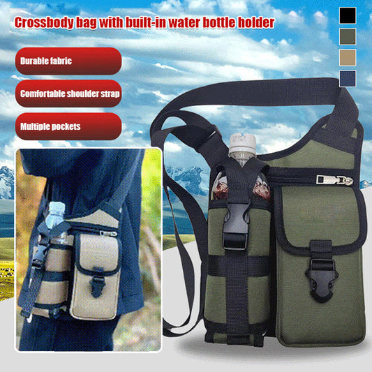 🔥NEW HOT SALE 49% OFF 💞Outdoor Crossbody Bag with Water Bottle Holder
