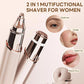 🔥HOT SALE 50% OFF💗2 In 1 Facial Hair Remover & Eyebrow Trimmer👍✨Portable Painless Hair Removal Tool