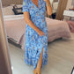 💃End of Season Sale 55% OFF🔥 Print-cozy v-neck long-dress