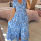 💃End of Season Sale 55% OFF🔥 Print-cozy v-neck long-dress