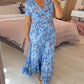 💃End of Season Sale 55% OFF🔥 Print-cozy v-neck long-dress