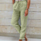 🌸LAST DAY SPECIAL PRICE!!🌸Women's  Elastic Waist Cotton Linen Casual Pants